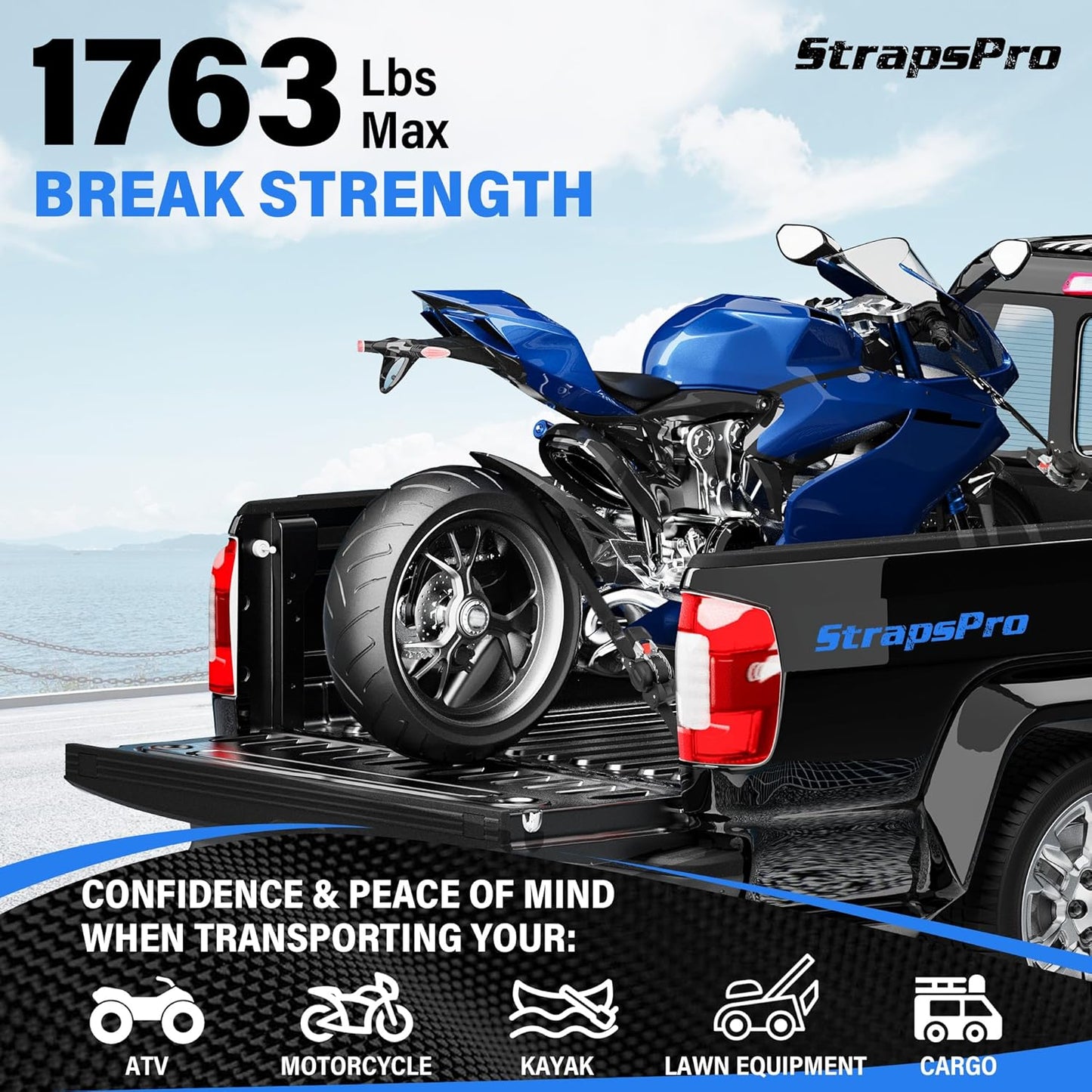 The World’s #1 Retractable Ratchet Straps for Pro-Level Security.