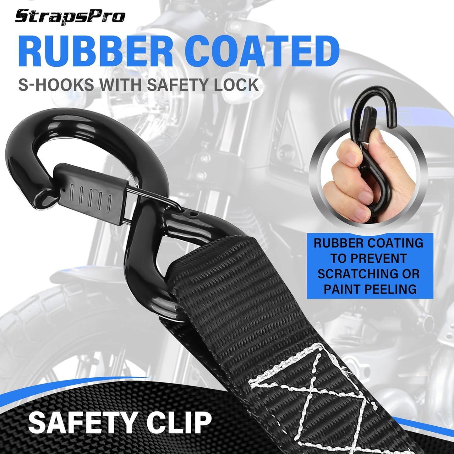 The World’s #1 Retractable Ratchet Straps for Pro-Level Security.