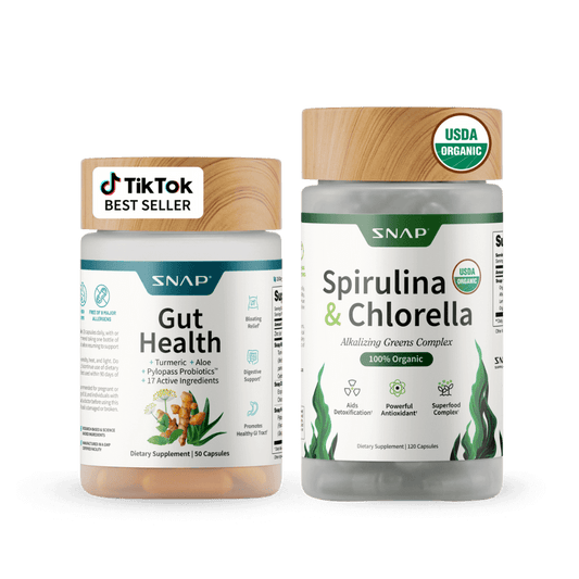 Gut Glow Bundle - Gut Health + Spirulina & Chlorella