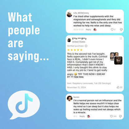 SuperCalm Stress Relief Drink Mix – Balance Cortisol & Sleep Better Naturally - 40Ct