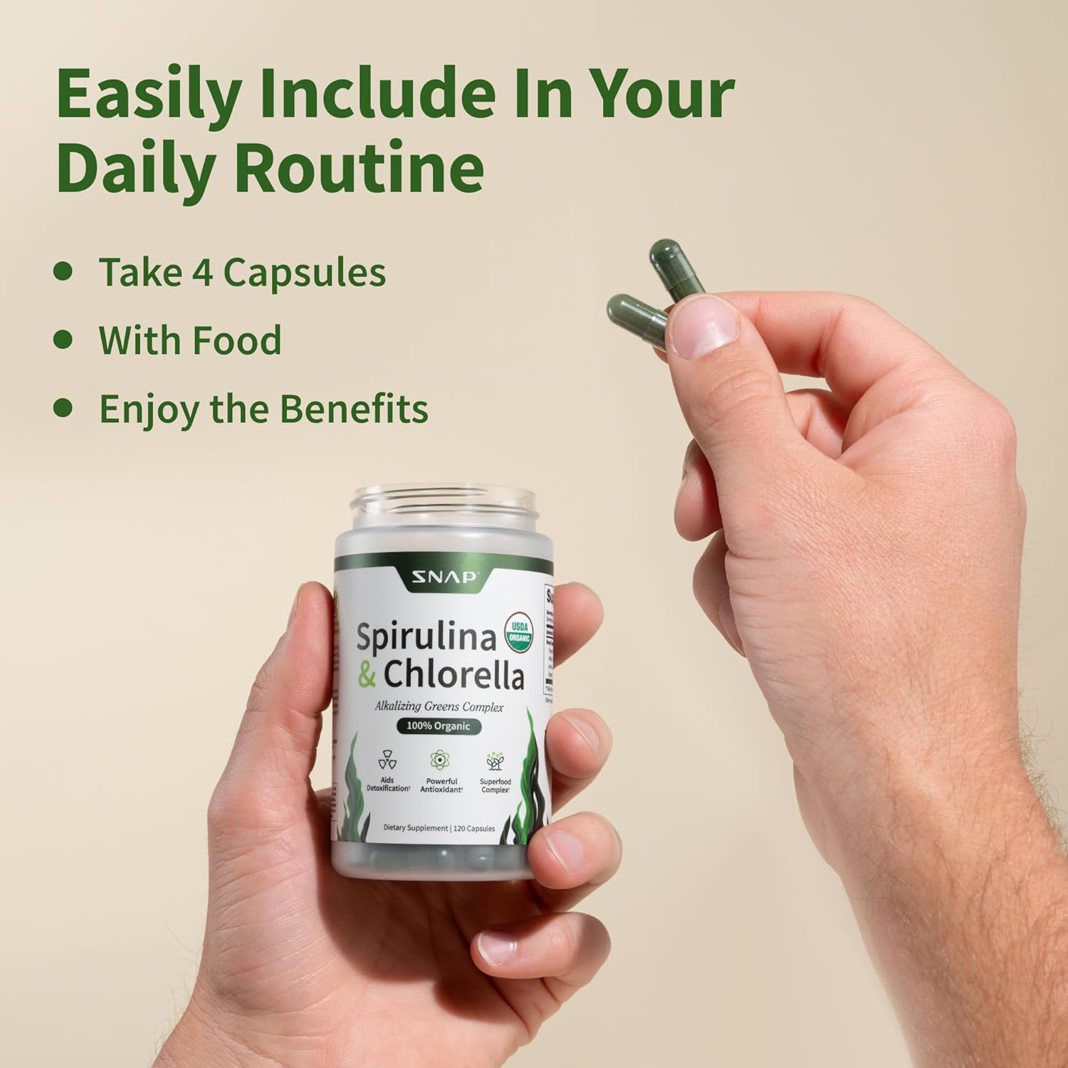 Gut Glow Bundle - Gut Health + Spirulina & Chlorella