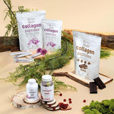 Ingredients Multi Collagen Peptides Powder - Hydrolyzed Protein Peptides (Type I,II,III,V,X) with Hyaluronic Acid, Biotin & Vitamin C Unflavored